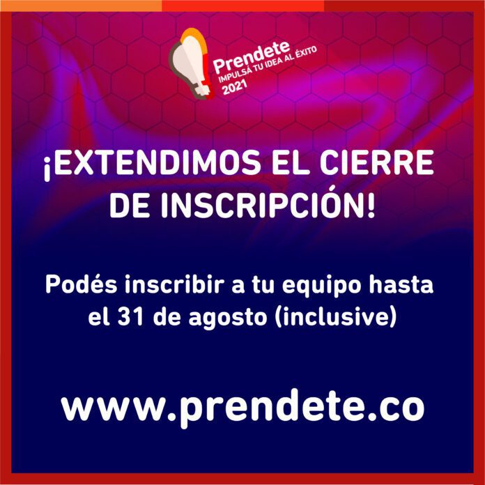 inscripción al Prendete